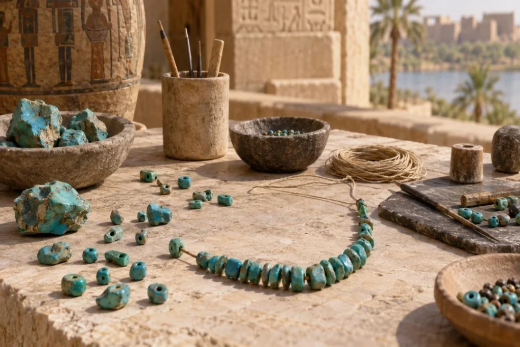 Turquoise : signification de la pierre et vertus en lithothérapie